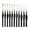 Black, variant on Twinkseal High Quality Paint Brushes 11pcs Paint Brush Soft Bristle Miniature Detail Art Brush Set for Beginners Amateurs Professionals Supply Paint Brush Set