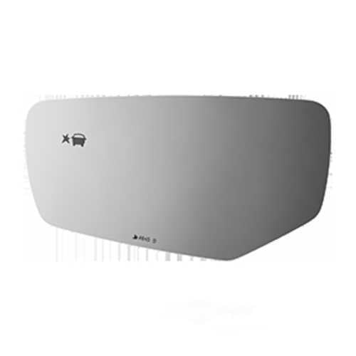 Burco Side View Mirror Replacement Glass - Clear Glass - 4645B