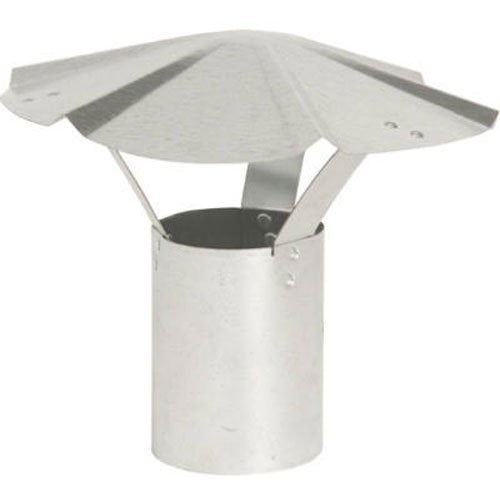 RAIN CAP GALV 30G 6"" (Pack of 6)
