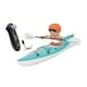thumbnail image 3 of Barco de kayak RC, barco de control remoto, juguete acuático con barco impermeable colorido Arcilla, 3 of 9