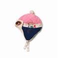thumbnail image 2 of Baby Boys Girls Cute Wool Winter Warm Pilot Caps Toddler Earflap Beanie Hats, 2 of 5