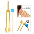 thumbnail image 5 of 111HZ Frequency Tuning Fork with Hammer for DNA Repair Healing Sound Healing Forks(Gold), 5 of 7