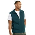 thumbnail image 2 of Men's Full-Zip Polar Fleece Vest, Teal L, 1 Count, 1 Pack, 2 of 7