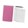 thumbnail image 4 of koolsoo Porte-Cartes de Score de Golf Compact Porte-Cartes de Score de Golf Portable Porte-Livre Rose, 4 of 9