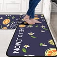 thumbnail image 3 of Lemon Kitchen Rug Kitchen Mats for Floor 2 Piece, Anti Fatigue Floor Mat for Kitchen, Kitchen Floor Mats for Sink and Lemon Kitchen Matt for Standing for Kitchen Decor 17"X30"+17"X47", 3 of 6