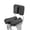 Dark Gray, variant on Seat Cushion, Memory Foam Orthopedic Chair Pad, U Shaped Tailbone Pressure Relief Support for Office Chair and Car