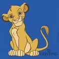 thumbnail image 2 of Toddler's Lion King Simba Large Portrait  Graphic Tee Royal Blue 5T, 2 of 3