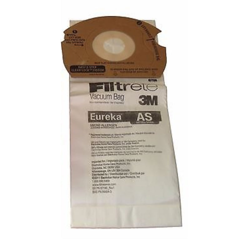 Filtrete 67726-6 Micro Allergen Type AS Vacuum Cleaner Bag