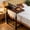 Four-wheel single-layer soft color, variant on Mobile Adjustable Height Computer Desk, Multifunctional Double-Layer Storage Desk, Portable Gaming & Study Table for Students, Bedside Office Desk for Bedroom & Apartment Use