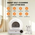 thumbnail image 2 of Naipo Automatic Self-Cleaning Cat Litter Box, APP Control and Integrated Safety Protection, 68L+9L Large Capacity, for Large/Multiple Cats,White, 2 of 11