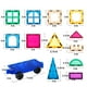 thumbnail image 2 of Set de construcción magnético TEMI Magnetic Tiles, 80 piezas, para niños a partir de 3 años, 2 of 5