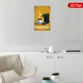 thumbnail image 5 of 1pc Metal Wall Sign, 8x12 Inches, Featuring a Retro Coffee Maker and Cup Design, Rustproof & UV Protected, Perfect for Kitchen, Cafe, Coffee Shop Decor, Unique Gift for Coffee Lovers, 5 of 7