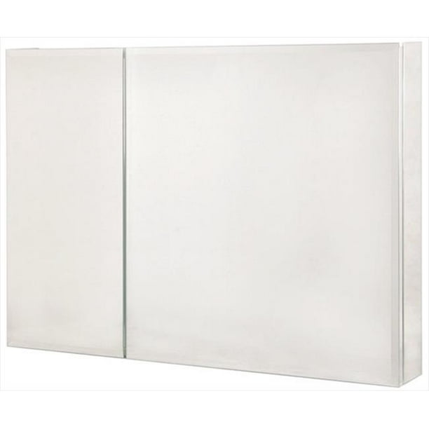 36 In X 26 Recessed Or Surface Mount Medicine Cabinet With Bi View Beveled Mirror Com Surface Mount Medicine Cabinet, Beveled Mirror Medicine Cabinet Surface Mount