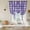 Purple, variant on Pink Plaid Tie Up Curtains for Windows, Adjustable Balloon Window Shades, Modern Art Checkered Farmhouse Kitchen Window Treatments Adjustable Roll Up Curtain for Basement/Nursery 52"x45"