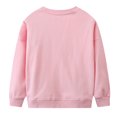 thumbnail image 2 of HWJAD Toddler Baby Girls Sweatshirts Rainbow Crewneck Pullover Long Sleeve Shirts Tops Girl Fall Winter Tops 2-7T, 2 of 8