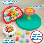 Playskool Tumble Time Shape Sorter Activity Toy, 12 Textured Shapes, Kids Ages 9 Months and up