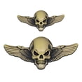 thumbnail image 6 of Skeleton Skull Emblems Car Badge Sticker Car Side Rear Front Hoods Trunk Door Bumper Metal Badge, 6 of 9