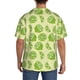 thumbnail image 3 of Balery Various Lemons Camisa Casual de Manga Corta con Botones para Hombre, Texturizada, Estilo Cubano, para Playa, Verano-Large, 3 of 5