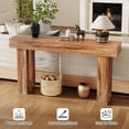 thumbnail image 2 of Yiwa Farmhouse Wood Console Table, 63" Long Narrow Rectangular Table for Living Room, Hallway, or Behind Sofa, 2 of 6