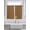 Brown, variant on Vintage Rattan Bathroom Window Curtain, Minimalist Abstract Wicker Texture Brown Light Filtering Coffee Kitchen Curtains, Bedroom Living Room Curtains 2 Panel 84"x45"