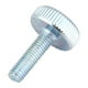 thumbnail image 1 of Tornillo de pulgar de acero al carbono, tornillo de cabeza moleteada de carbono galvanizado M5 Tornillo de pulgar de mano Claridad notable VoborMX herramienta, 1 of 7