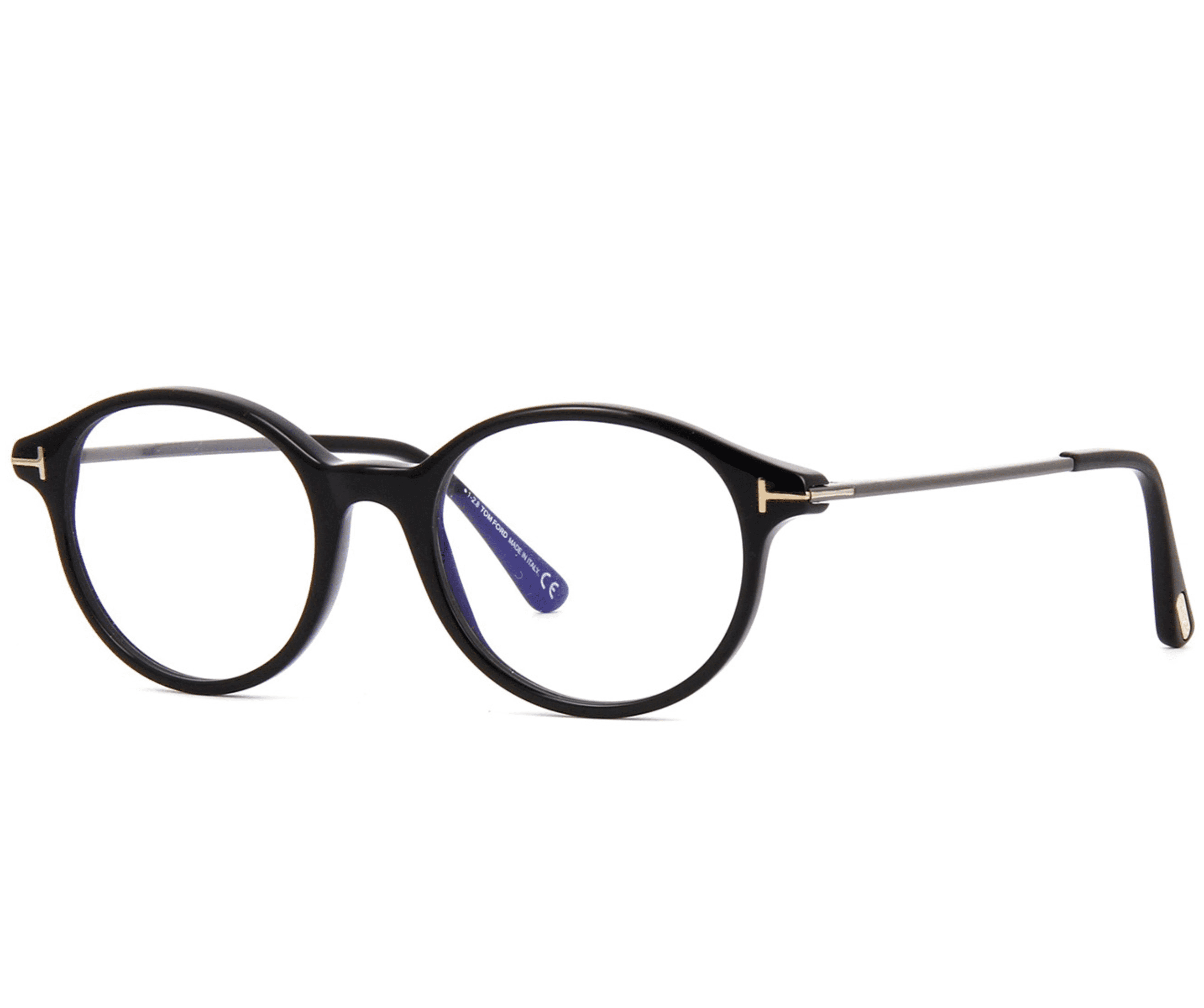 Tom Ford Ft5554 B 001 Eyeglasses Black Frame 48mm Blue Block Collection Walmart Com Walmart Com