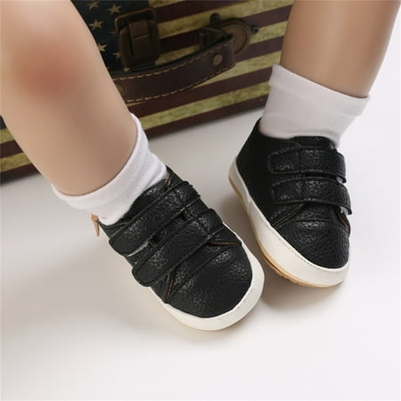 

〖Yilirongyumm〗 Baby Shoes Non-Slip Toddler Boys First Girls Baby Shoes Solid Walking Sneaker First Kids Baby Shoes