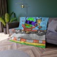 thumbnail image 5 of Race car Driver Win Visitor 751 Gold Standard Crushed Velvet Blanket, 5 of 5
