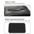 thumbnail image 4 of Sonducket Bolsa Universal para sillín trasero de bicicleta de montaña, bicicletas eléctricas, cierre de cremallera de cuero PU, bolsas Ciclismo Funda impermeable 15L, 4 of 6
