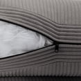 thumbnail image 3 of DREAMSIDEA Indoor Chaise Lounge Chair Upholstered Corduroy Sofa Counch with Armrest for Living Room,Light Grey, 3 of 8