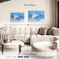 thumbnail image 4 of Elephant Stock F-15 Military Aircraft Wall Art - Horizontal Canvas Wall Art - Living Room Wall Decor - Military Canvas - Blue And Gray Decor - 30" x 20", 4 of 8