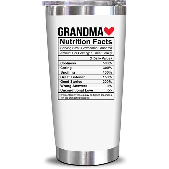 Gifts For Grandma - Christmas Gifts For Grandma - Best Grandma Birthday Gifts For Grandmother, Nana, Mimi, Gigi, Grammy, Frist Time Grandma, From Grandchildren, Grandkids - 20 Oz Tumbler