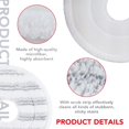 thumbnail image 4 of Microfiber Refill for Vileda Spin and Clean Mop 3 Reusable and Replaceable Mop Heads Compatible with Vileda Spin Clean Mop Replacement Pad, 4 of 5