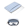 thumbnail image 3 of Funda para portátil MOSISO de 15-15,6 pulgadas con mangas abullonadas, color azul bebé, 3 of 6