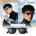 thumbnail image 3 of GetD Lunettes IA pour Hommes et Femmes, Lunettes Intelligentes Propulsées par ChatGPT, Traduction IA en Temps Réel avec 147 Langues, Lecture de Musique 11 H, Lunettes Bluetooth avec Lentille Photochromique, 3 of 8