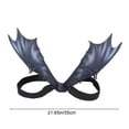 thumbnail image 3 of Halloween Night Wing Set for Pets with Realistic Low-Weight Design, Elastic Straps & Secure Fit, Perfect for Spooky Cat Dog Look, 15.7in by MPOISVA, 3 of 5