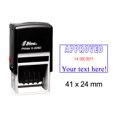 thumbnail image 1 of Self Inking Shiny Date Stamp With Approved & Text Ofiice Stationery Rubber Stamper S-826D, 1 of 1