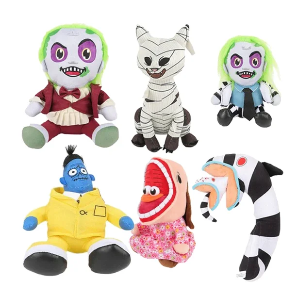Peluche De Beetlejuice 2 – Figura De Terror De 23 Cm Con Relleno De Algodón PP – Regalo Para Fans
