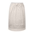 thumbnail image 4 of HGIEYS Womens Half Skirt Extender with Lace Embroidery Cotton Vintage Underskirt, 4 of 4