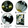 thumbnail image 3 of Designart "Dreamy Fields Of White Daisy Florescence II" Daisies Wall Decor, 3 of 7