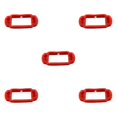 thumbnail image 3 of Guardoinrt Gel de Silice à Long Terme Sans Déformation PSV Étui de Protection en Silicone Haute Résilience Fiable Rouge 5Set, 3 of 6