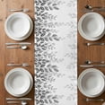 thumbnail image 6 of Spring Gray Eucalyptus Table Runner - 72 Inch Long, Kitchen Dining Table Runner Dresser Scarves, Summer Botanical Leaf Country Farmhouse Decor for Coffee Tables Wedding Party Banquet, 6 of 8