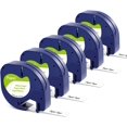 thumbnail image 1 of Compatible DYMO LetraTag Refills White Paper 12mm x 4m 1/2 Inch x 13 Feet 91330 S0721510 Label Tape for DYMO LetraTag, 1 of 5