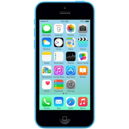 Apple iPhone 5C 16GB Blue LTE Cellular, AT, Refurbished