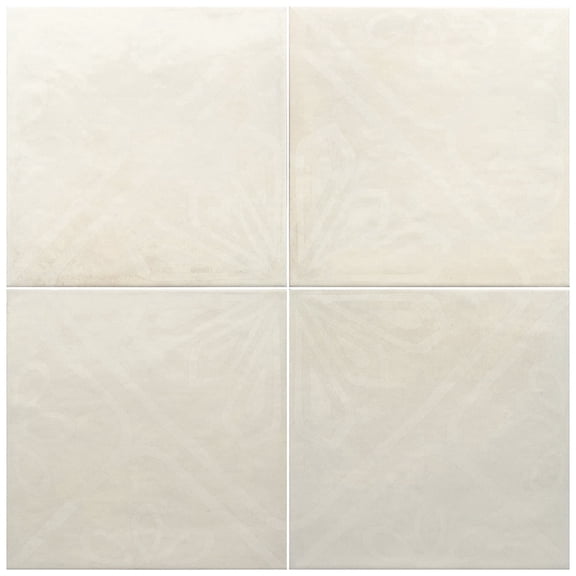 The Tile Life Camarada 8" x 8" Blanco Matte Porcelain Tile Sample