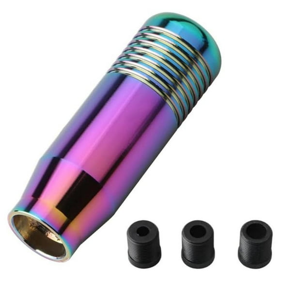 Car Gear Shift Knob 8.5 CM 5 /6 Speed Gear with 3 Adapters for Most Vehicles new