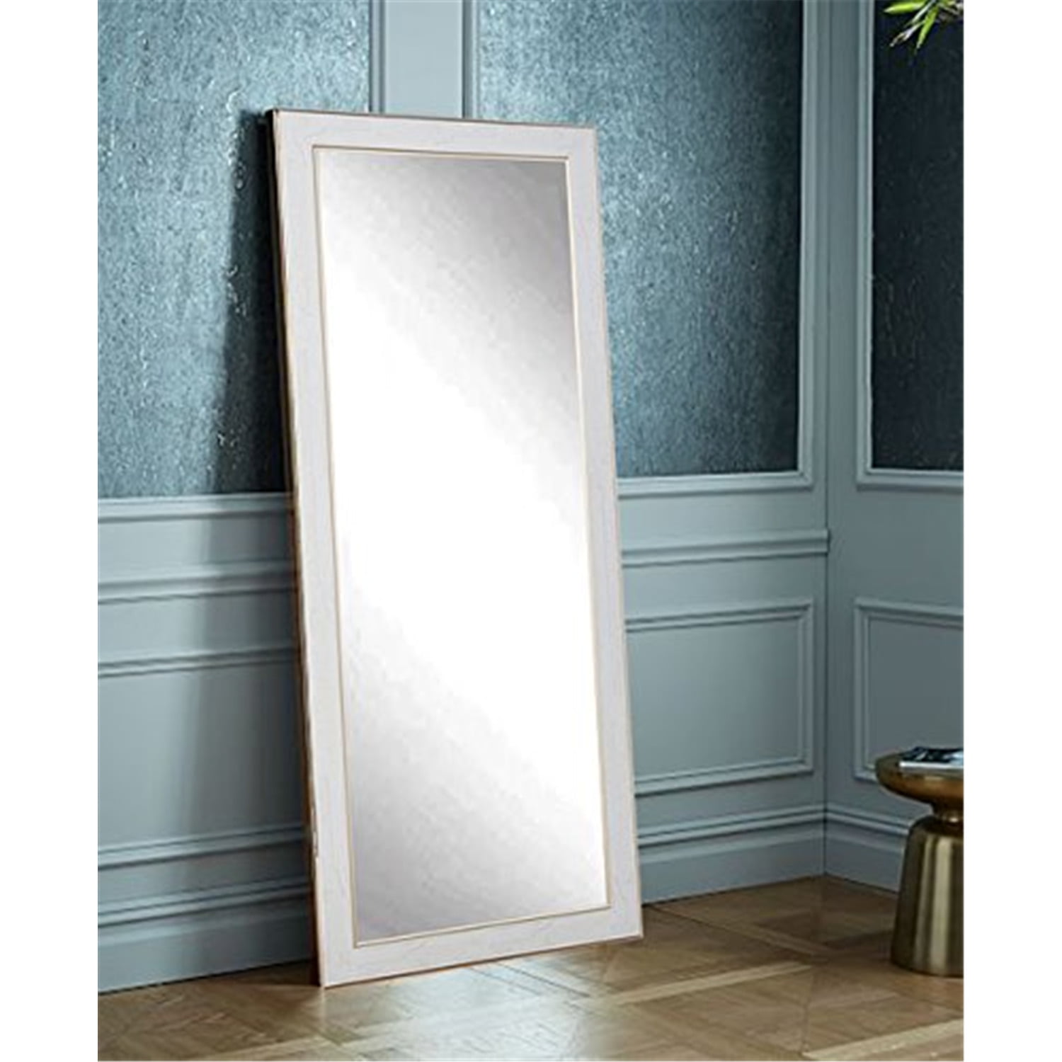 BrandtWorks Gold Trimmed Legacy Leaning Floor Mirror