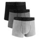 thumbnail image 1 of UNDER ARMOUR Hombre Calzoncillos, Paquete de 3 - Performance Tech Trunks Solid 3", elástico, unicolor Gris/Negro L (Large), 1 of 3