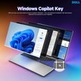 thumbnail image 3 of Dell 16 Touchscreen Laptop DC16251, Intel Core 7 150U, 32GB DDR5, 2TB SSD, Fingerprint, Backlit Keyboard, Free Office 365 for the Web, Windows 11 Pro, Copilot AI, 3 of 7