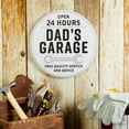 thumbnail image 3 of Way to Celebrate! Dad's Garage Sign, 3 of 4